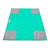 Paw Inspired PopCorner cage liner with waterproof bottom in green for dry, clean guinea pig habitat