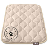 Paw Inspired crate mat plush fabric close-up shows soft, cozy dog comfort.
