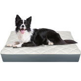 Paw Libero large orthopedic dog bed top view shows roomy surface for lounging and stretching.