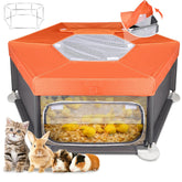 Paw Libero sturdy stainless steel frame for lasting stability in a small animal playpen