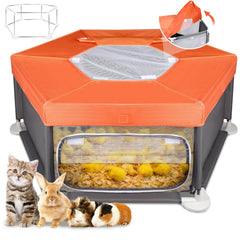 Paw Libero sturdy stainless steel frame for lasting stability in a small animal playpen