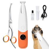 PAW PLANET dog paw-trimmer LED-light close-up for precise grooming