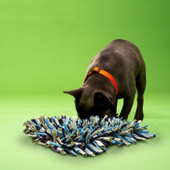 PAW5 snuffle-mat soft cotton texture provides safe enrichment for dogs.