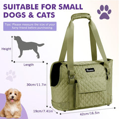 Pawaboo airline-approved travel bag for small pets on flights.