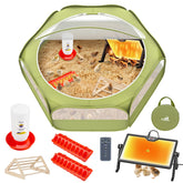 Pawaboo chick brooder box assembly for easy at-home chick care setup