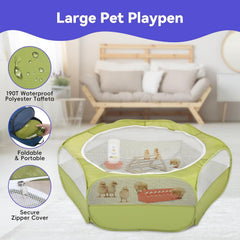Pawaboo chick brooder box cage tent demonstrates escape-proof enclosure for chicks.