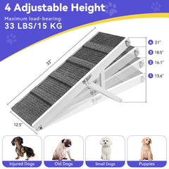 Pawaboo dog ramp anti-slip pads providing secure footing