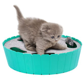 Pawaboo interactive cat toy running mouse shows active chase for indoor cats.