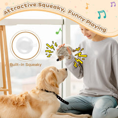 Pawaboo juguete con bocina para perro 2pack: experiencia de juego sonoro para entrenar y jugar.