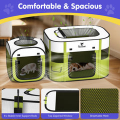 Pawaboo premium 600D Oxford fabric provides durable, scratch-resistant construction.