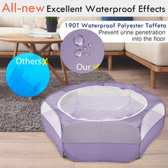 Pawaboo small animals playpen pop-out automatic – quick setup for on-the-go pet care.