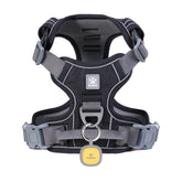 Pawaii no-pull dog harness with front O-ring for gentle walking control