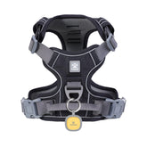 Pawaii No Pull Harness with front O-ring control for smoother leash guidance during walks.