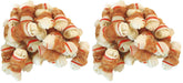 Pawant chicken-wrapped rawhide bone small-dog 2.5-inch chew close-up for satisfying chew