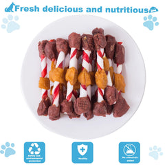 Pawant Triple Flavored Kabob chicken flavor detail for flavor-loving dogs