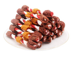 Pawant Triple Flavored Kabob pack front shows a tasty training snack for dogs