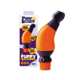 Paw Buddy Puppy Paw Cleaner packaging demonstrates a gentle daily clean for small dogs.