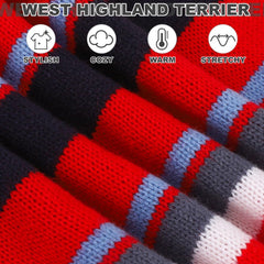 PAWCHIE dog sweater 100-percent-acrylic material for soft warmth.