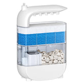 Pawfly 106GPH filter outflow boosts water movement for healthier turtle tanks.
