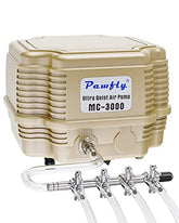Pawfly aquarium air pump 254GPH front view for steady oxygenation