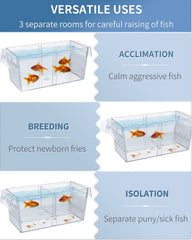 Pawfly three-room setup demonstrates modular isolation for care.