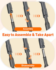 Pawfly tube brush inside tank reaching tight tubes for debris removal