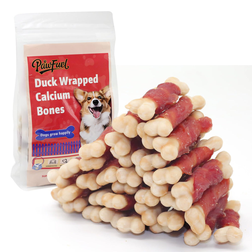 PawFuel duck-meat-bone-chew-pack for strong chewers supporting dental health.
