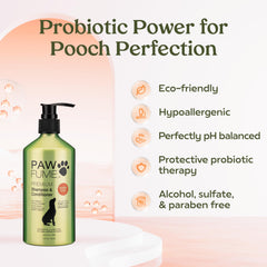 PAWFUME acondicionador-cremoso-pelaje-sedoso exhibe suavidad y manejo.