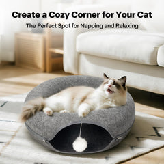 PAWISE cat teaser wand included emphasizes interactive play and enrichment.