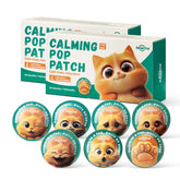 Pawith box-of-POP patches for travel calm in cats