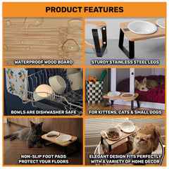 Pawkizz removable stainless-steel bowls enable easy cleaning and hygienic feeding.