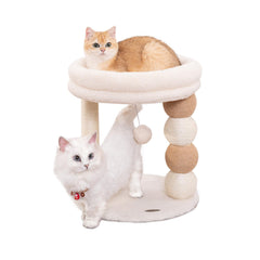 PawPalace small cat tree demonstrates quick assembly and stable setup for busy households.