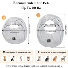 PAWPUBBY cat sling-indoor-snuggle supports cozy bonding during movie nights.