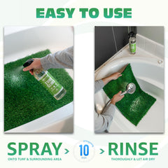 Paws and Play Patio cleaner application highlights multi-surface use beyond turf
