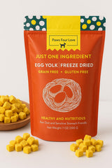 PawsFourLove egg-treats-dog-snack depicts a clean, protein-rich snack option for dogs.