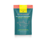 PawsFourLove organic salmon treats pack-3 front view for training rewards.