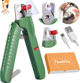 Pawsibility nail clippers with LED light on to aid precise trimming in low light