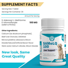 Pawsitive SAM-e brain health chew supports aging dogs' cognitive function.