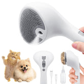 PawsMedal Pet Spray Grooming Brush with steam action for detangling and shine.
