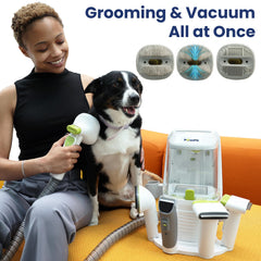 PAWSPIK GroomingPro RX handheld control for precise suction levels