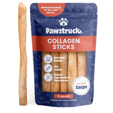 Pawstruck beef collagen sticks large package—long-lasting chew for dogs