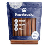 Pawstruck Collagen Sticks 5-6 pulgadas, masticación duradera para perros activos.