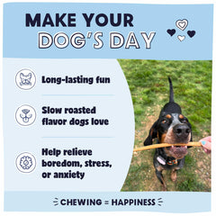 Pawstruck low-odor beef chew, convenient for indoor use.