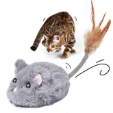 Pawthquake automatic cat toy front view for active indoor play.