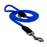 Pawtitas 6FT leash with reflective strip enhances visibility for safer night walks.