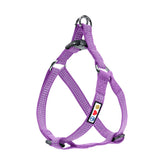 Arnés reflectante de Pawtitas con paso para perro, ideal para paseos seguros.