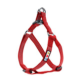 Pawtitas Reflective Step-in Harness front view for brighter evening visibility