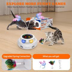 Pawtners interactive cat toy diy box adds extra play space and box fun.