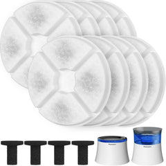 Pawtners LD2524 LD2523 filters packaging for easy replacement.