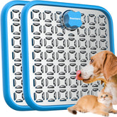 Pawtners lick mat for dogs large breed surface promotes paced licking and engagement during treats.
